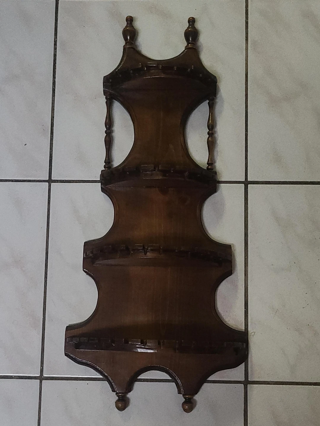 Wooden Spoon Display Shelf