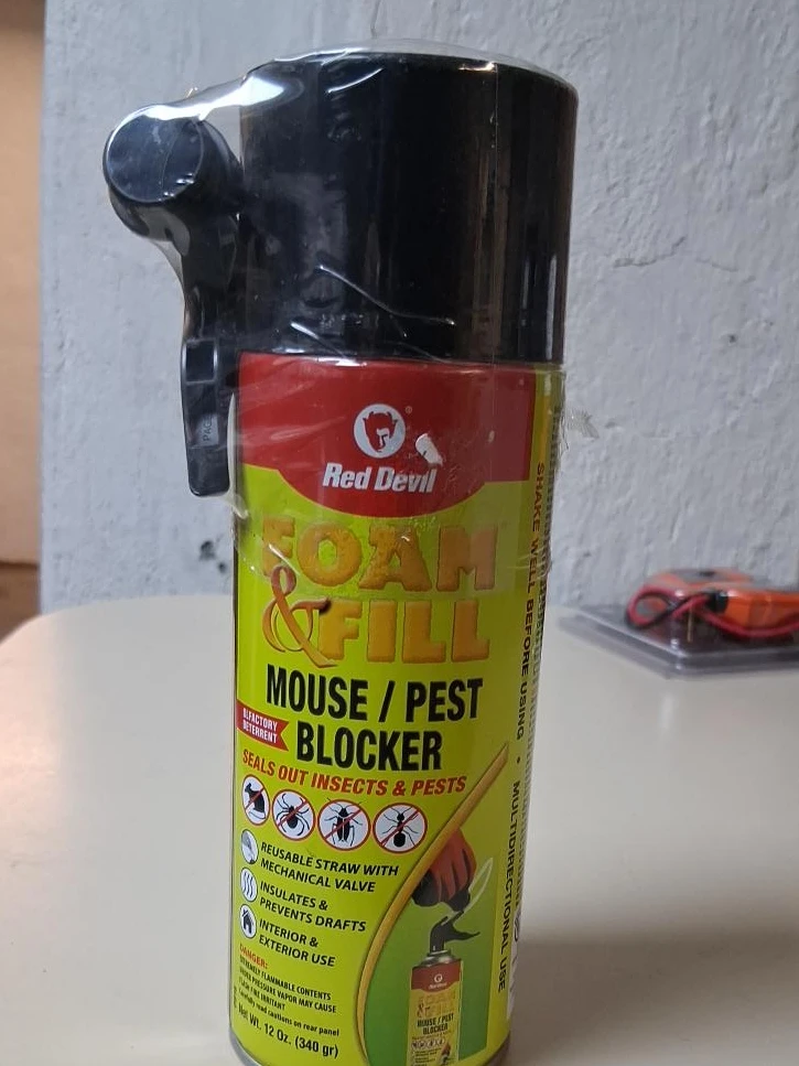 Red Devil Foam & Fill Mouse / Pest Blocker