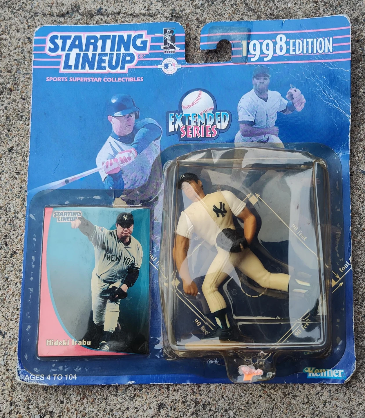 Starting Lineup Hideki Irabu 1998 Edition Extended Series Kenner