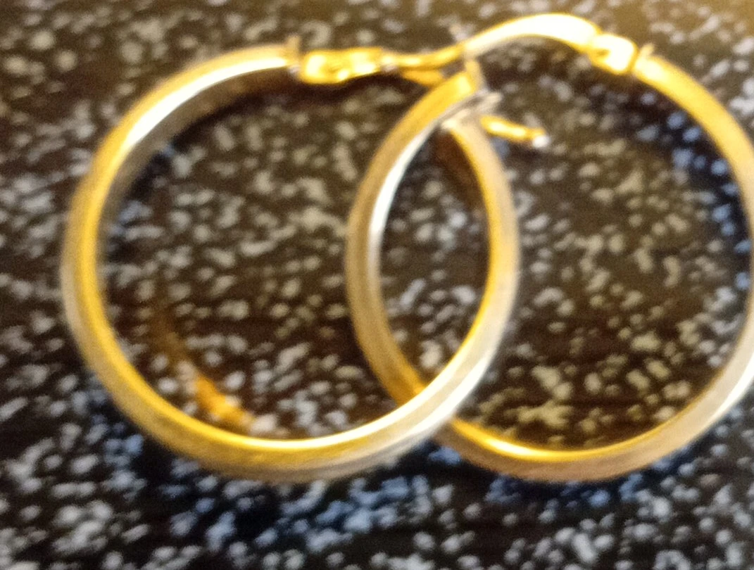 Gold Hoop Earrings