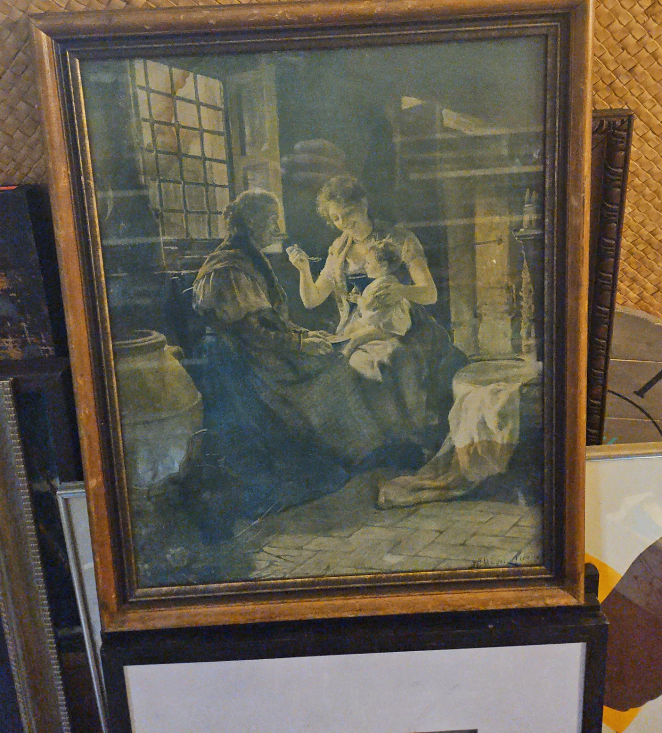 Vintage T. Magni Firenze Framed Print