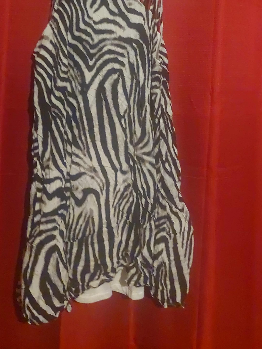 Zebra Print Tank Top