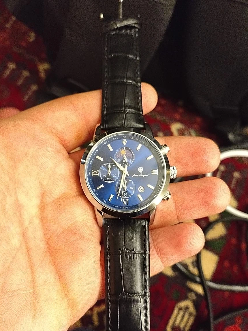 Poedagar Men's Chronograph Watch