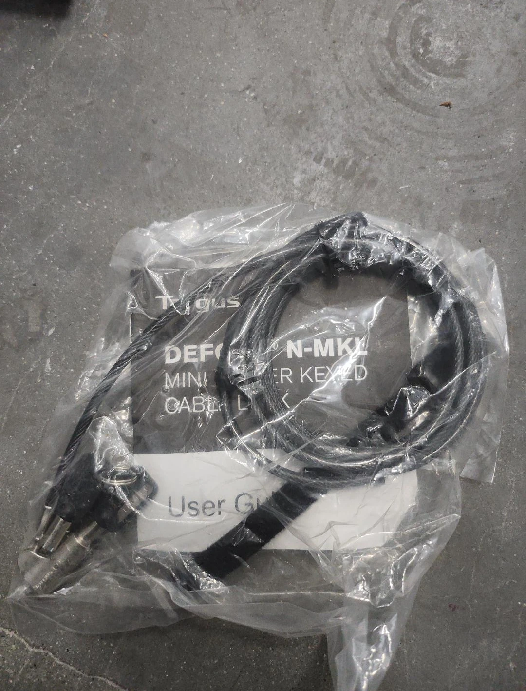TRGIOUS DEFENDER N-MKI Mini Keyed Cable Lock