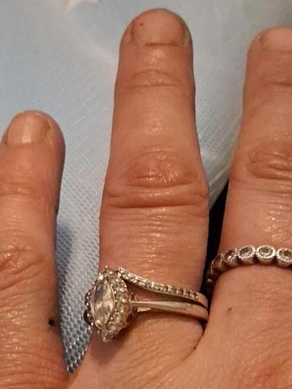 Marquise Cut Engagement Ring with Halo