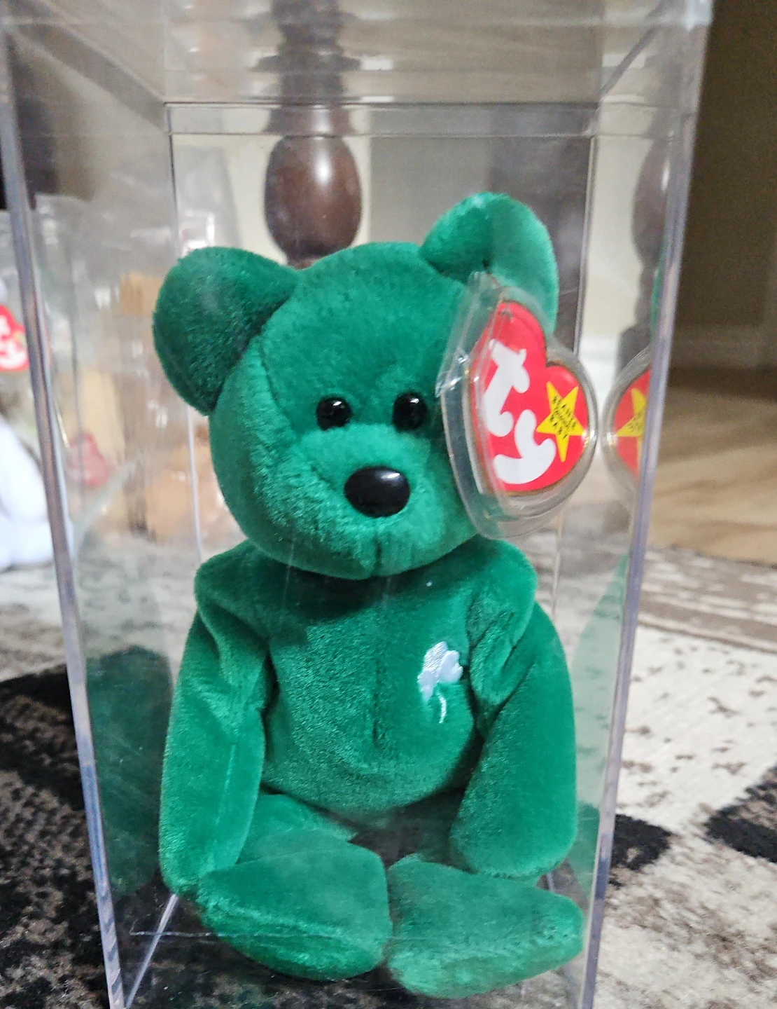 Ty Beanie Baby "Emerald" Bear