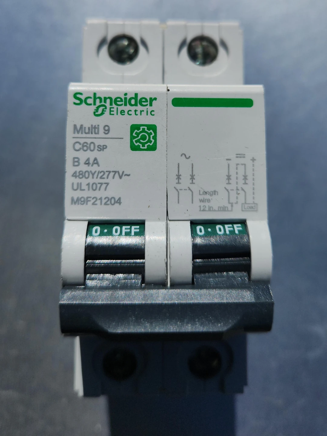 Schneider Electric Multi 9 C60SP 4 amp Circuit Breaker