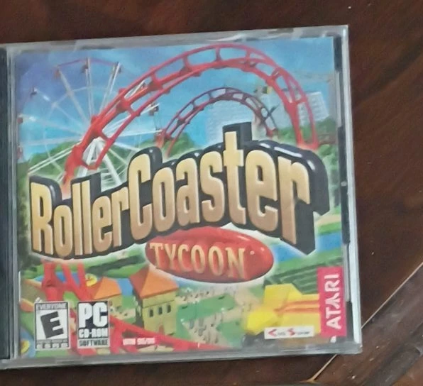 RollerCoaster Tycoon PC CD-ROM Game