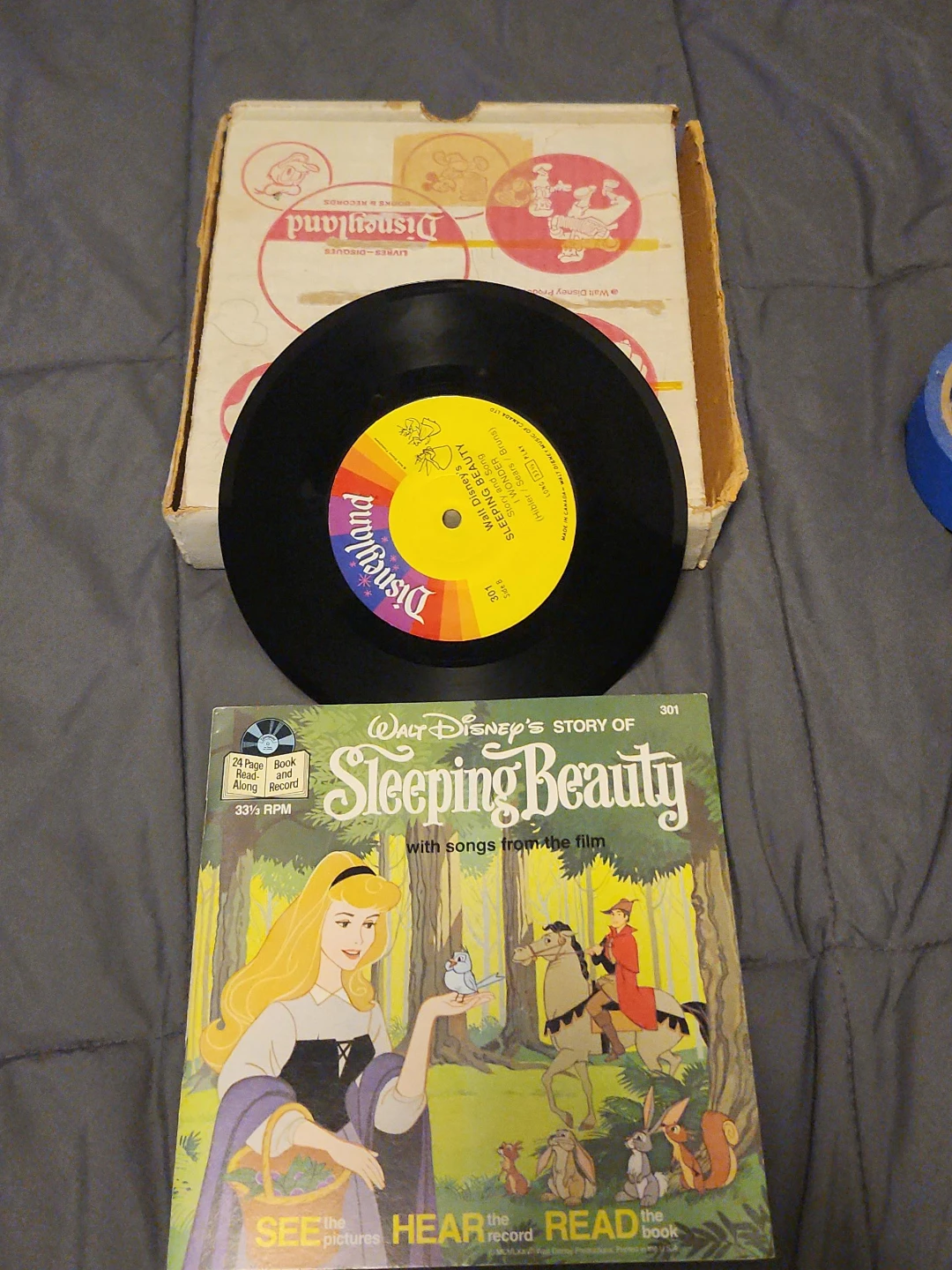 Walt Disney's Sleeping Beauty Read-Along Record