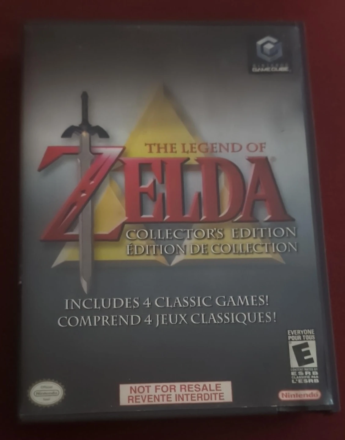 The Legend of Zelda Collector's Edition GameCube Game