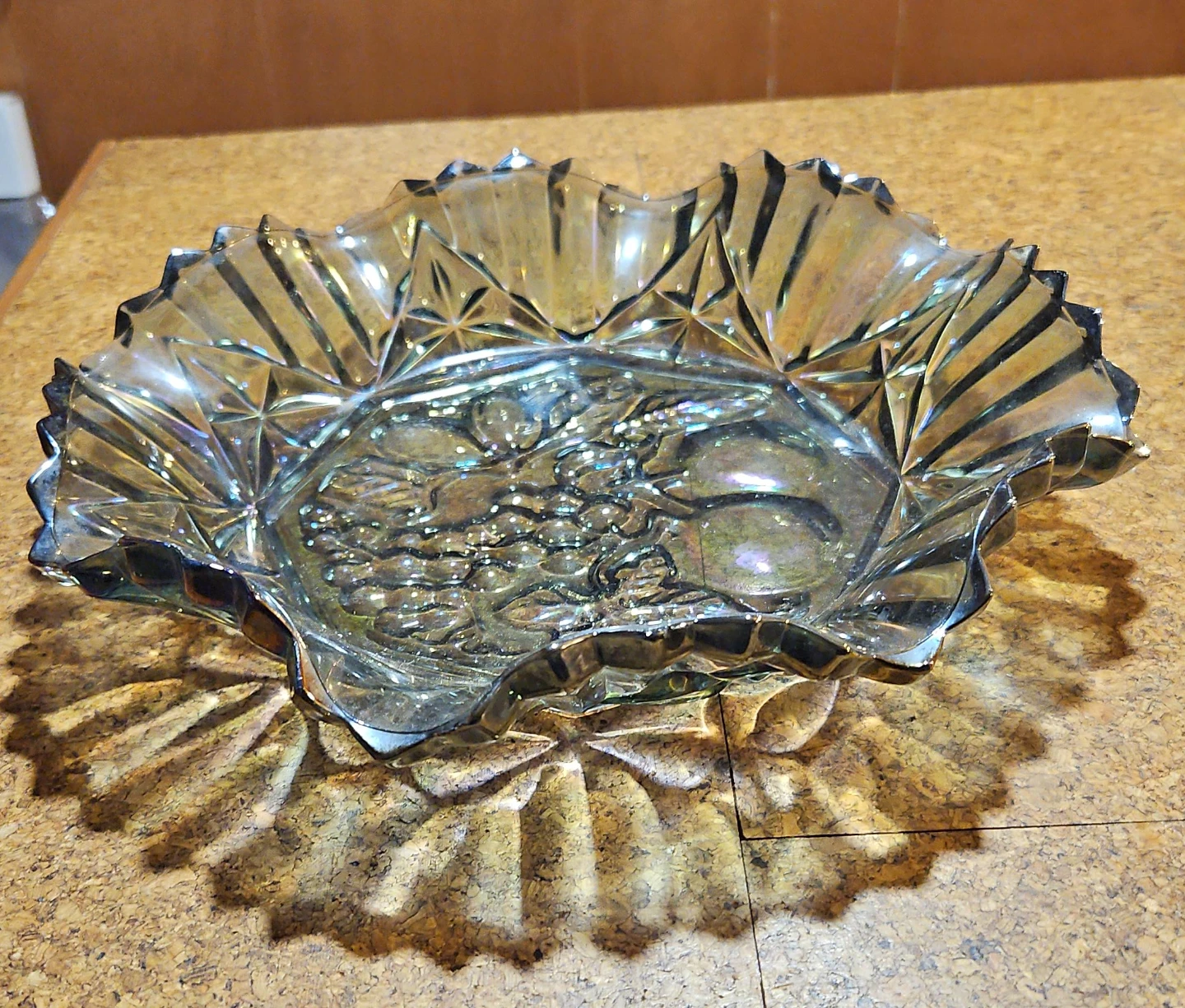 Glass Fruit Bowl
