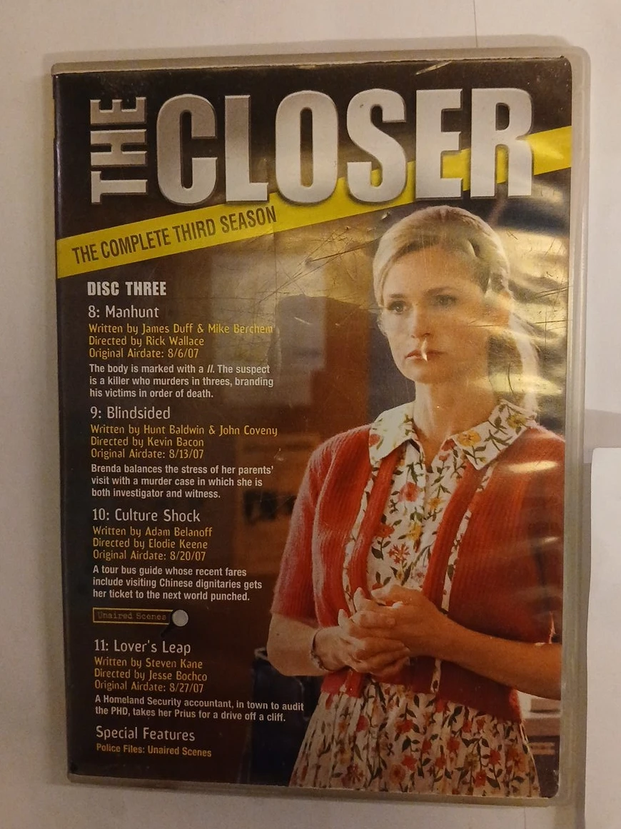 The Closer: The Complete Third Season DVD