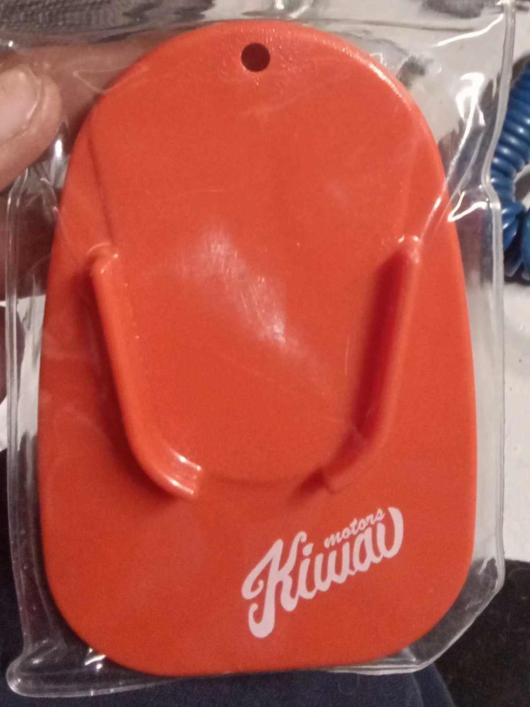 Kiwwai Motors Orange kickstand pad