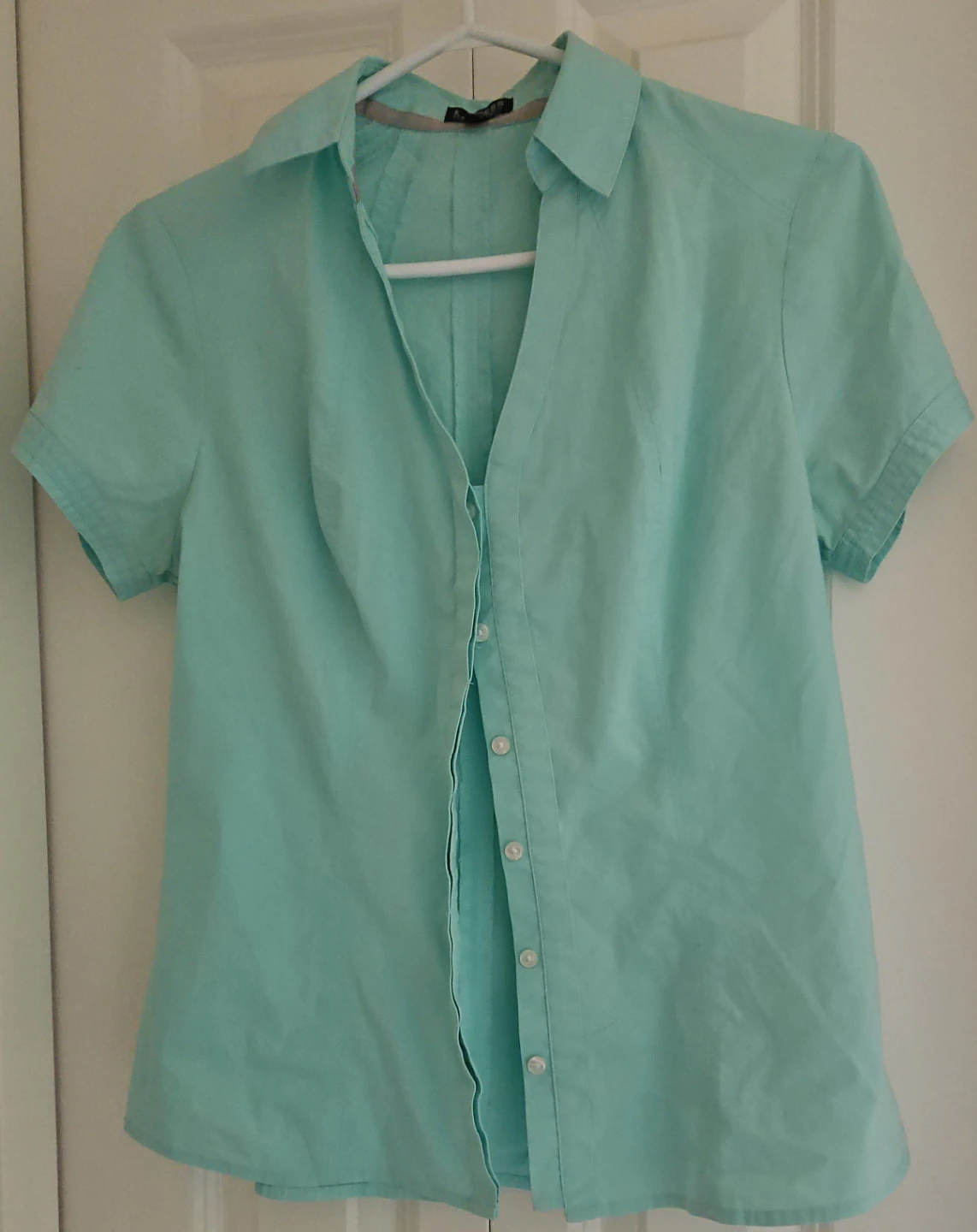 Express Short Sleeve Button Up Shirt
