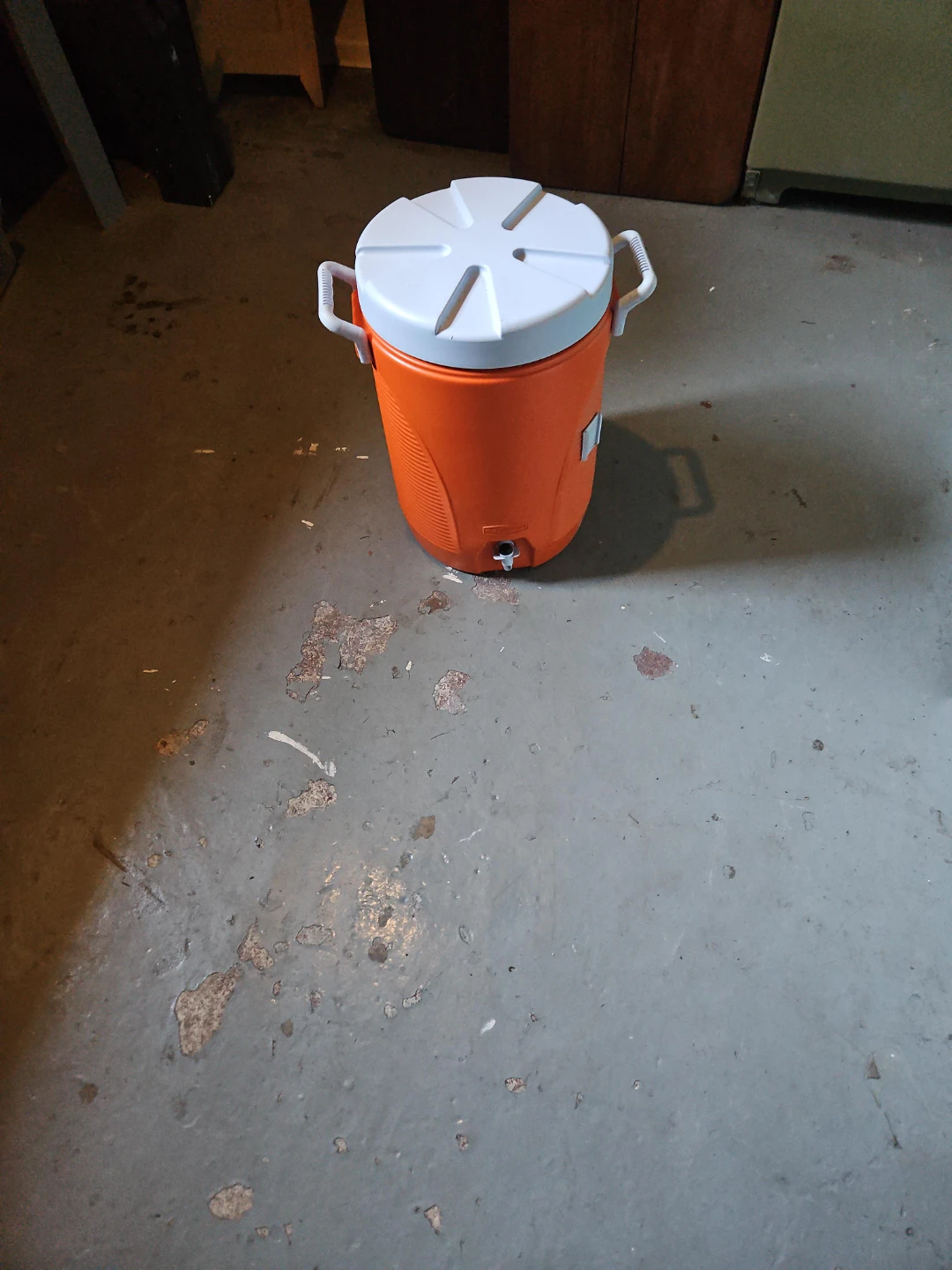 Orange Beverage Cooler