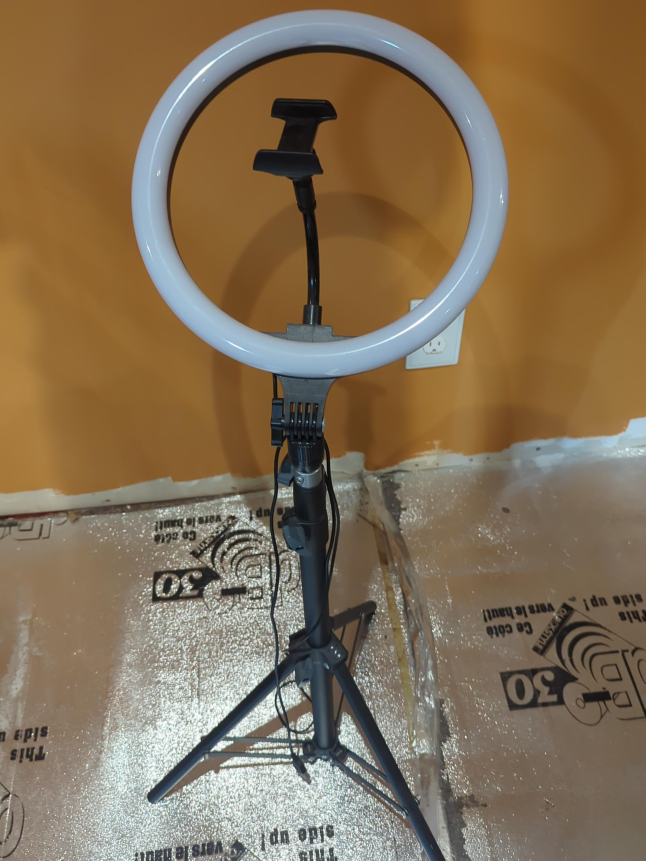 Ring Light with Phone Holder