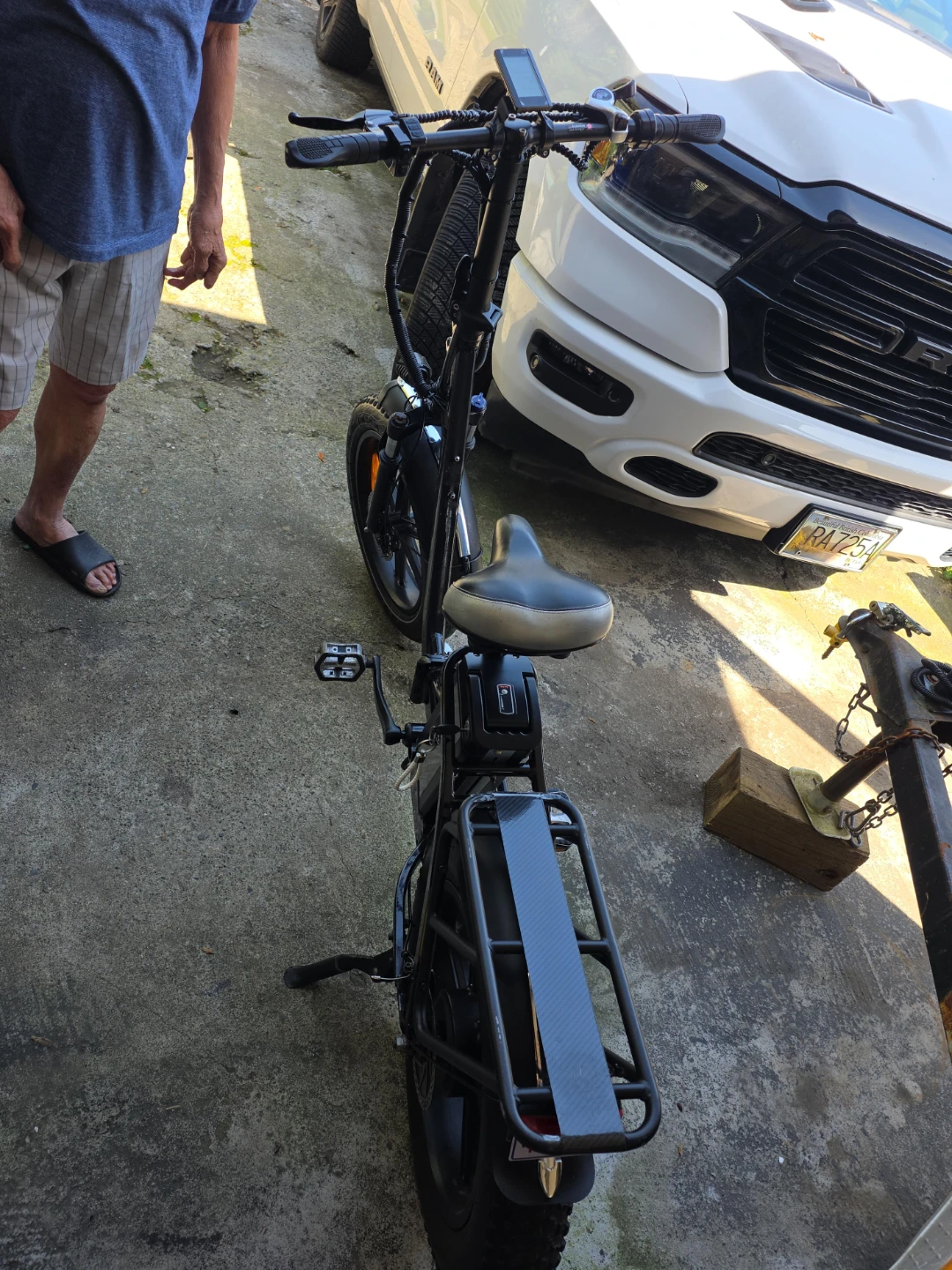 Black Fat Tire Electric Bike