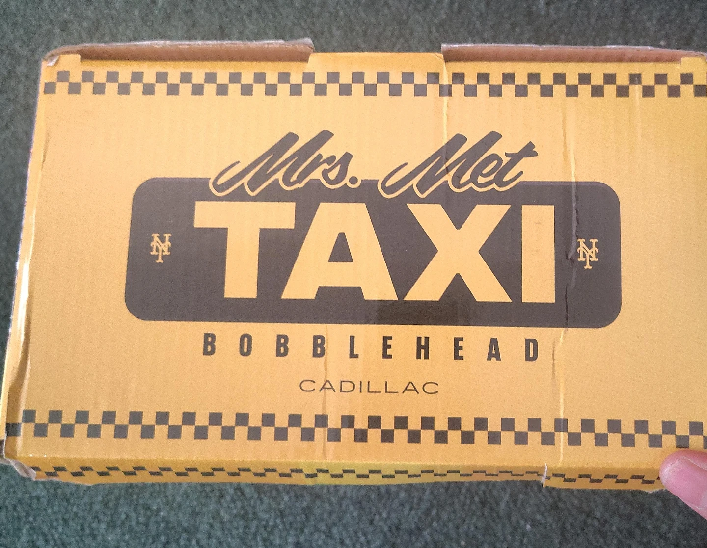 Mrs. Met Taxi Bobblehead