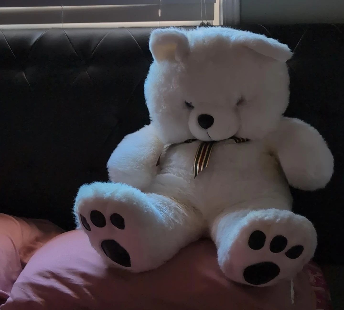 Large White Teddy Bear Plush Toy