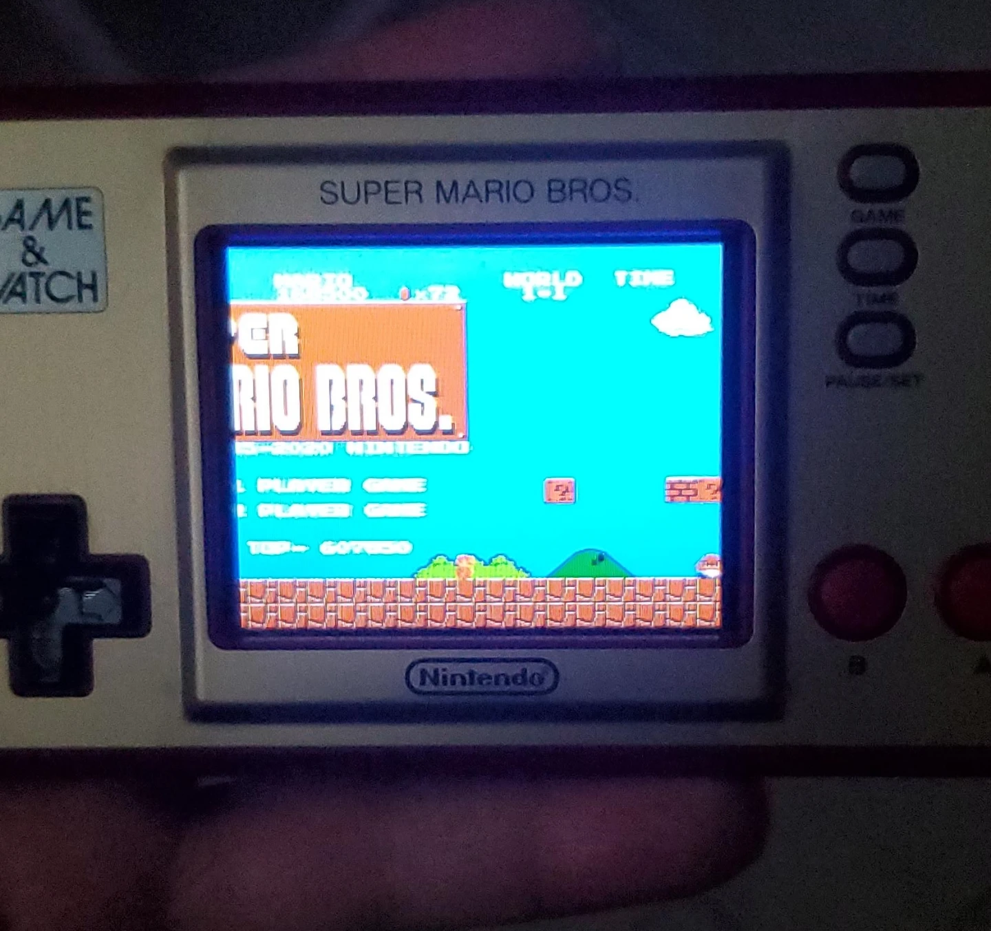 Nintendo Game & Watch Super Mario Bros.