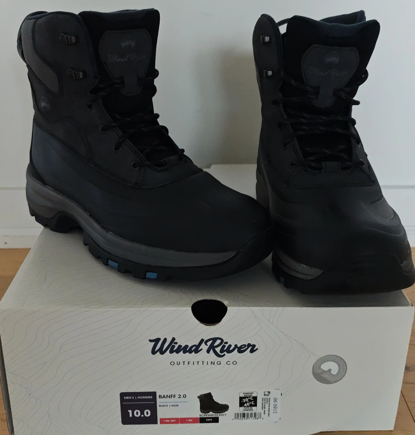 Wind River Banff 2.0 Men's Winter Boots - Size 10
