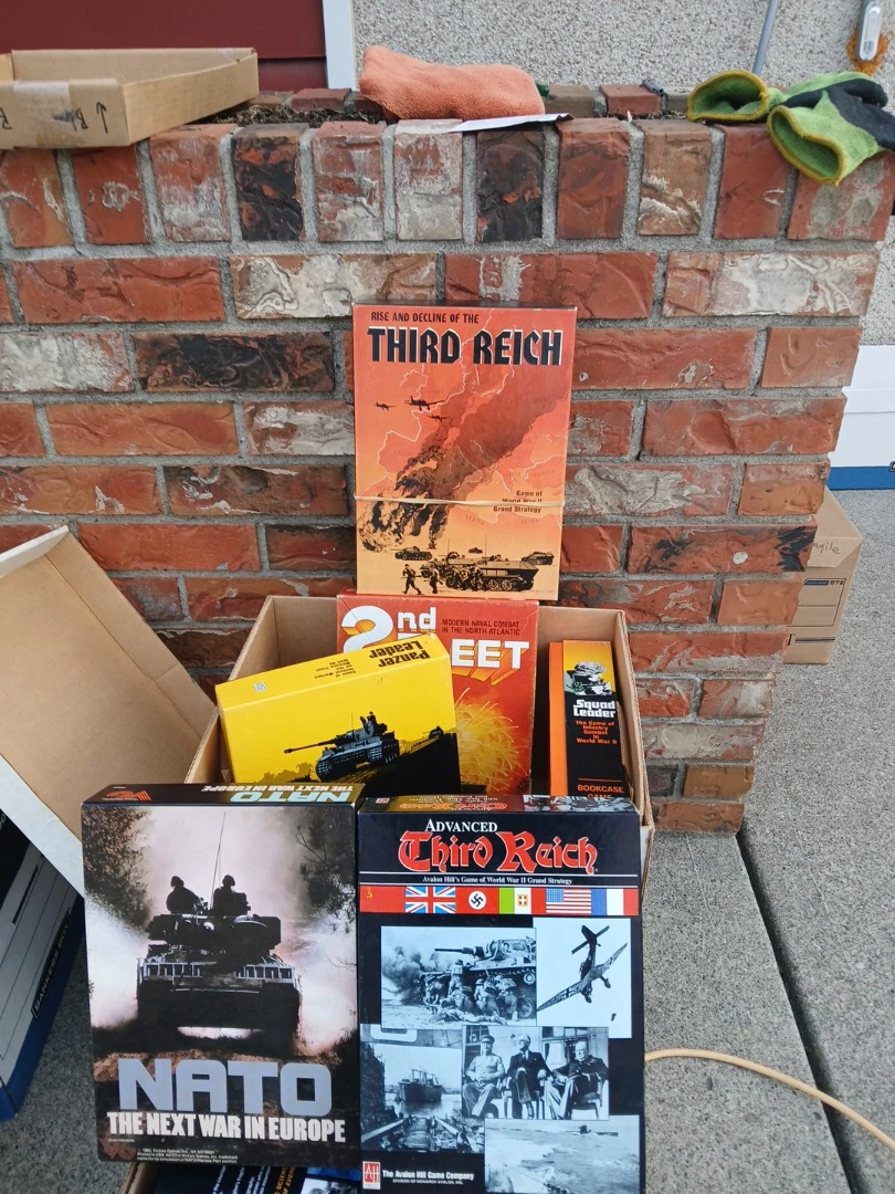 Collection of Avalon Hill Strategy Board Games