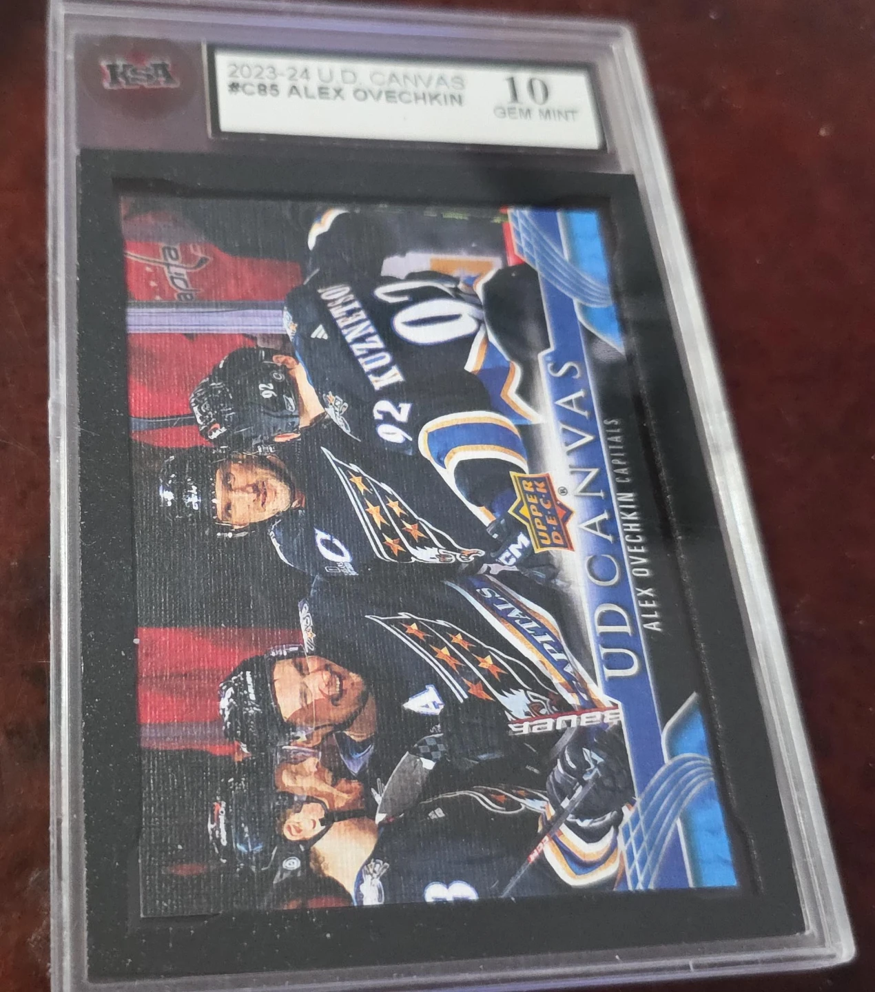 2023-24 Upper Deck Alex Ovechkin UD Canvas Hockey Card #C85