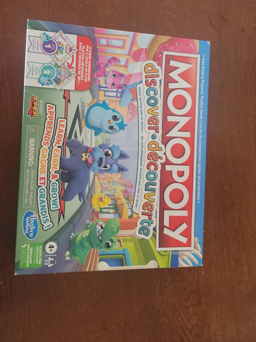 Monopoly Junior Discover & Grow Board Game