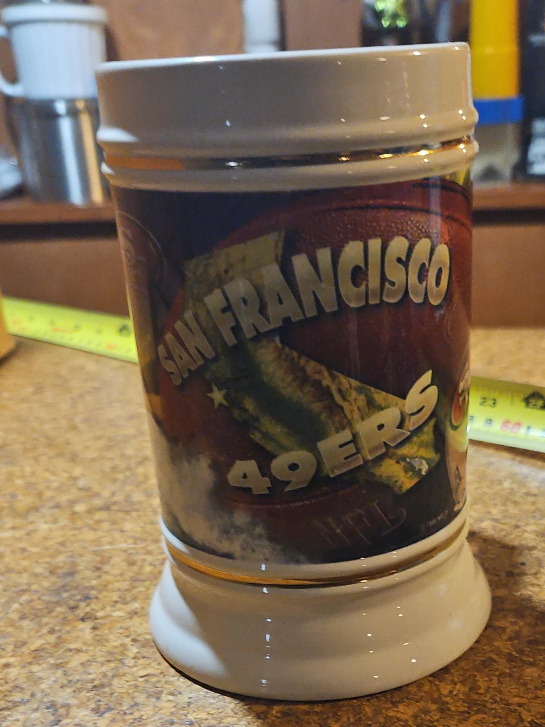 San Francisco 49ers NFL Stein