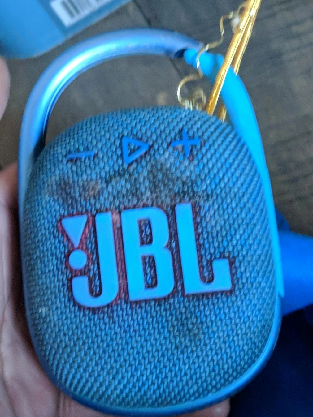 JBL Clip 4 Portable Bluetooth Speaker Blue