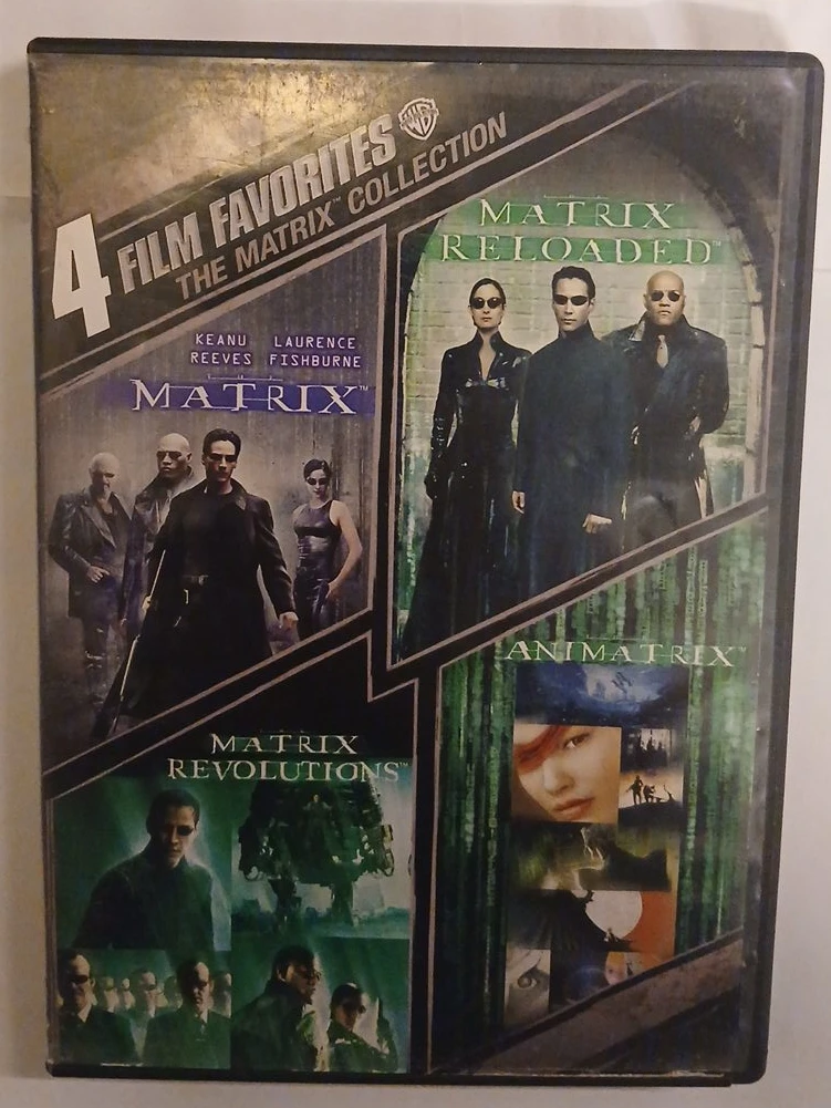 The Matrix 4 Film Favorites Collection DVD