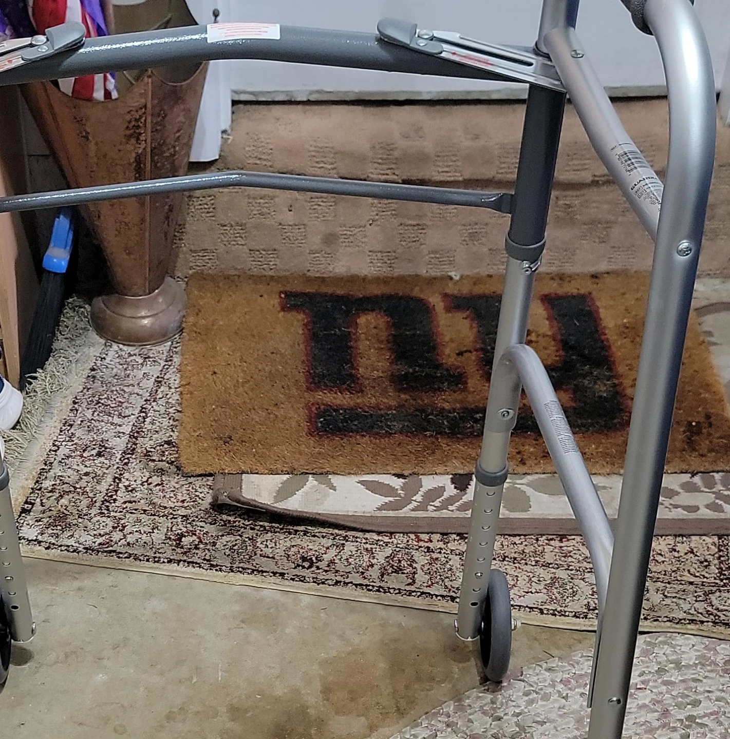 Adjustable Walker with Wheels