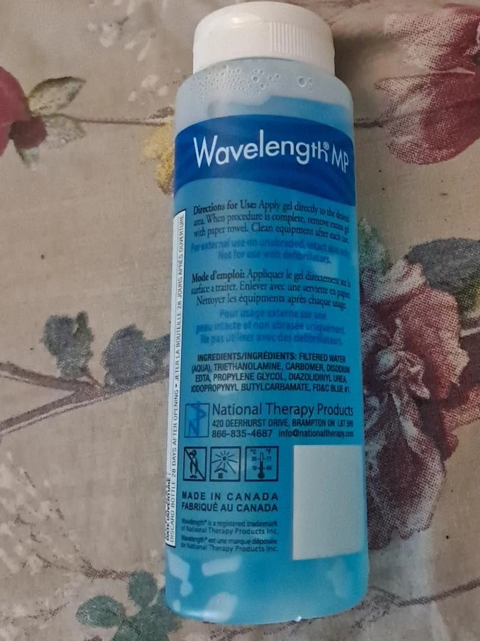 Wavelength MP Ultrasound Gel 250 mL