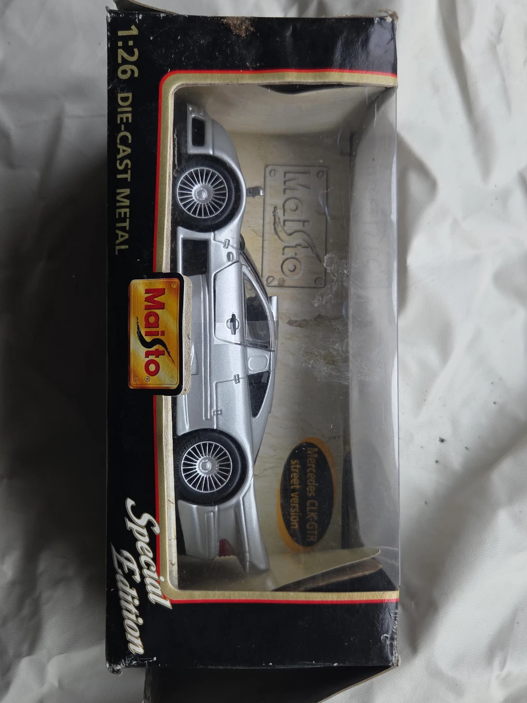 Maisto 1:26 Die-Cast Metal Mercedes CLK-GTR Street Version