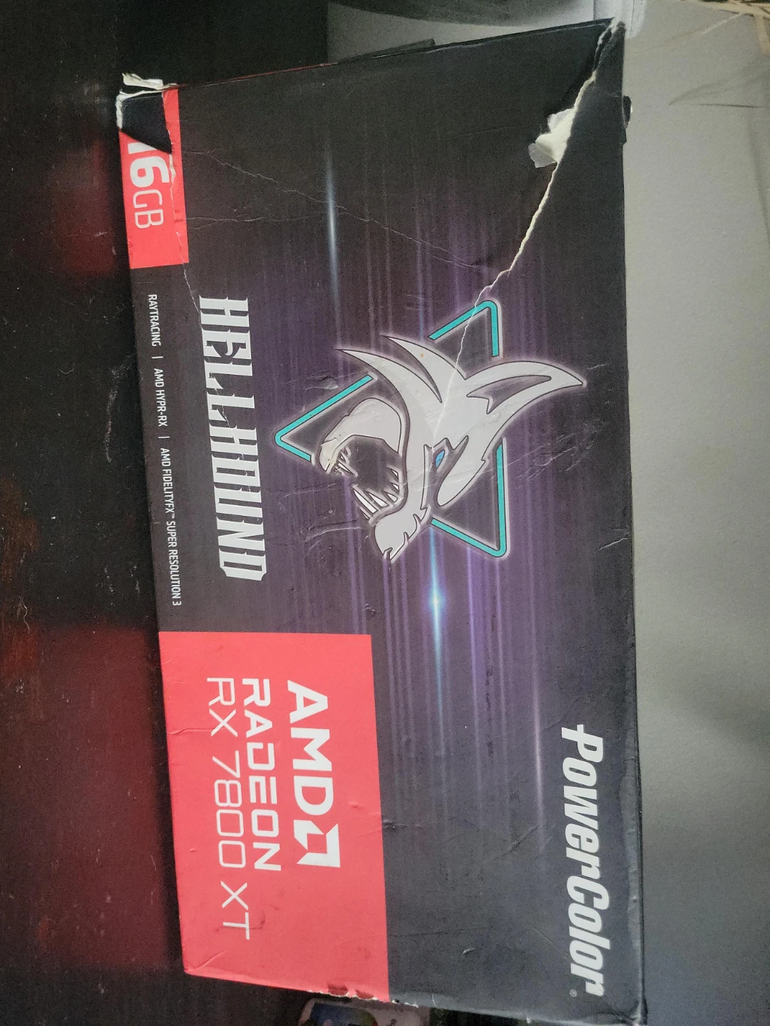 PowerColor Hellhound AMD Radeon RX 7800 XT 16GB Graphics Card