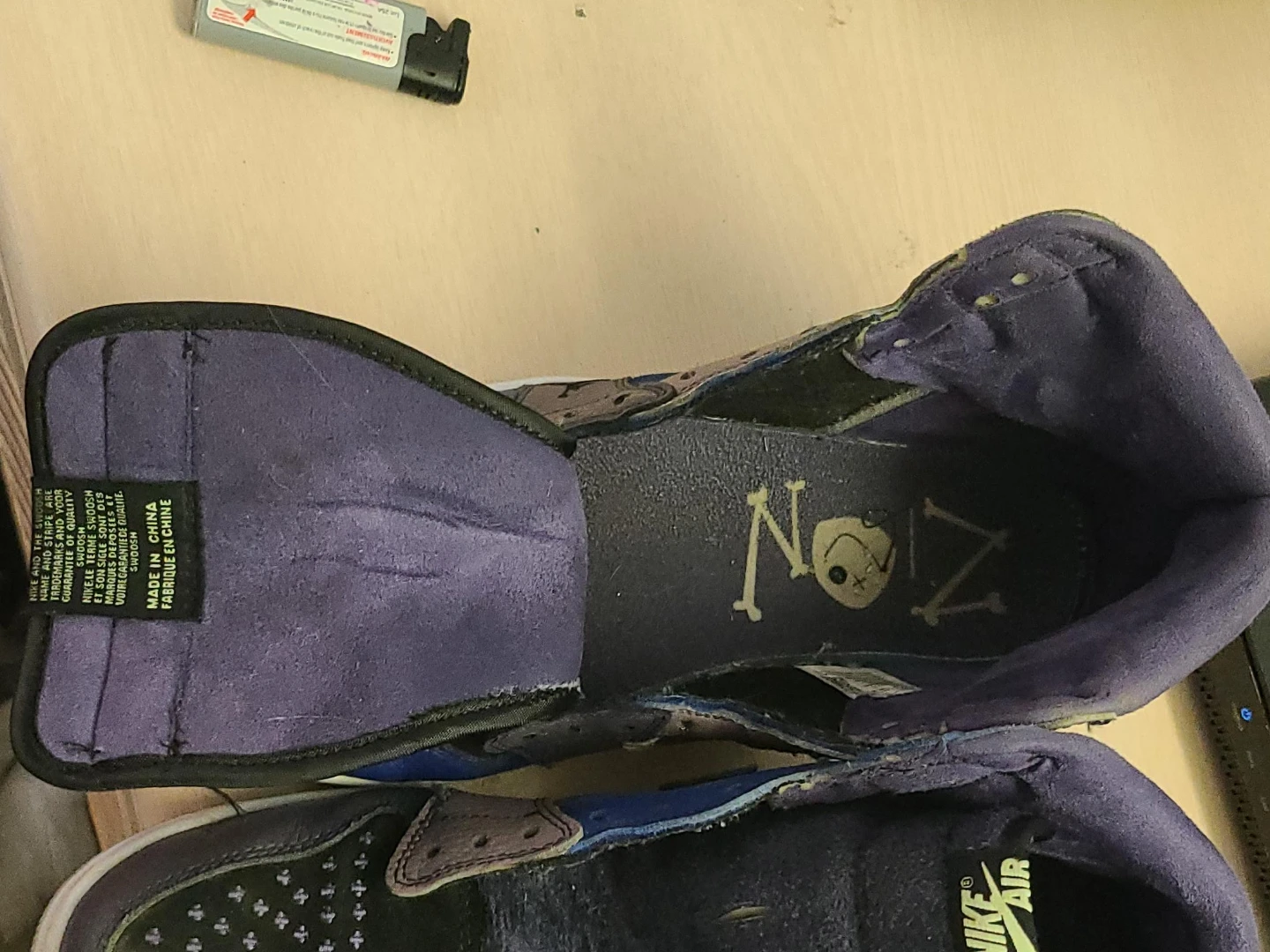 Nike Air Jordan 1 NO SP "NO Z" Sneakers