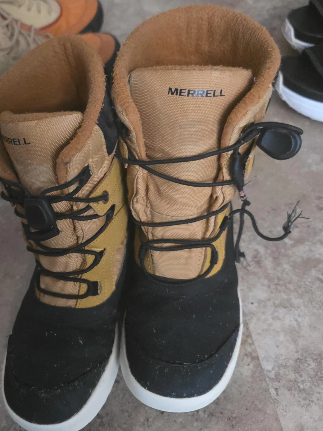 Merrell M-SNWBK2.0ACTGR W Warm Winter Boots - Youth Size 2