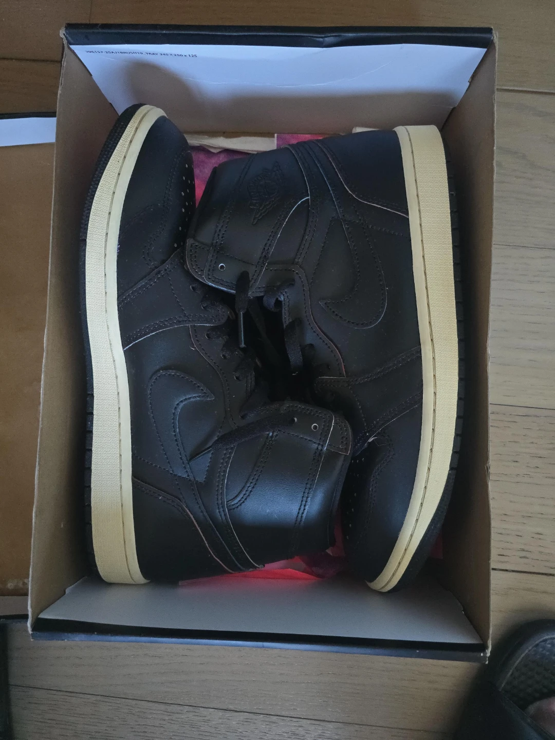 Nike Air Jordan 1 High Black/Sail Sneakers