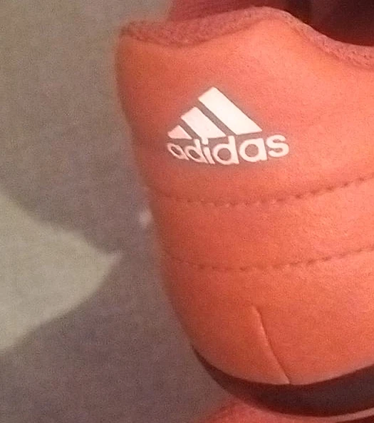 Adidas Red & Blk Soccer Cleats Sz 4 & pink