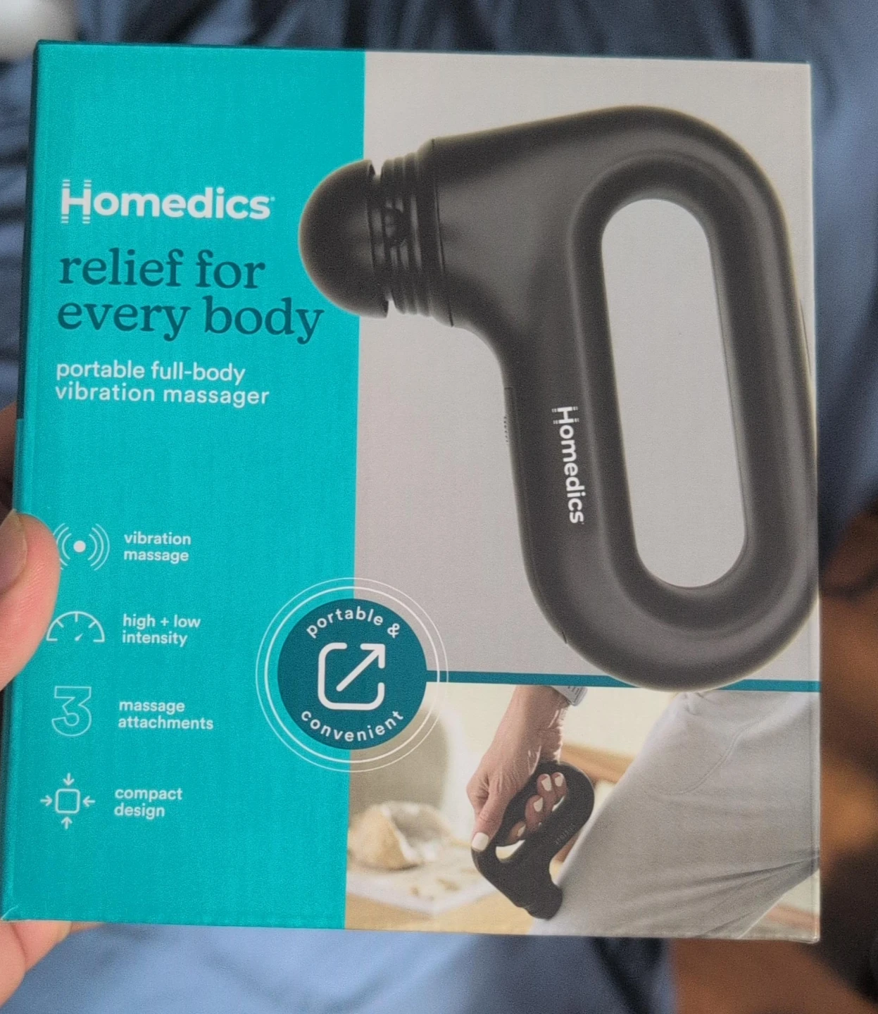 HoMedics Portable Full-Body Vibration Massager