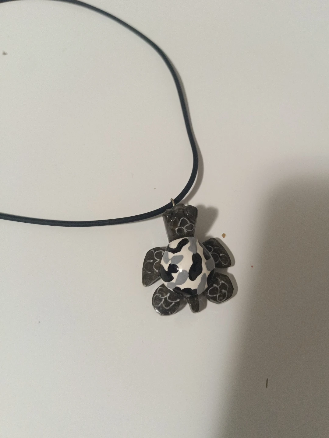 Handmade Turtle Pendant Necklace