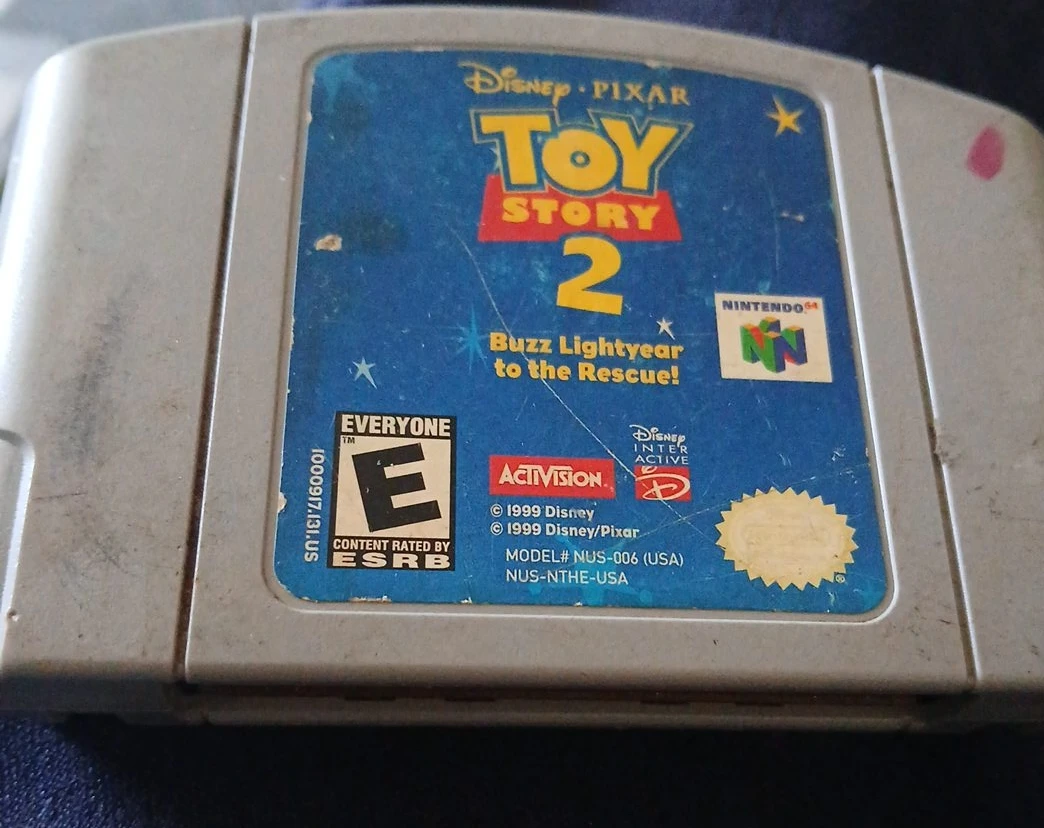 Nintendo 64 Toy Story 2 Buzz Lightyear to the Rescue Game