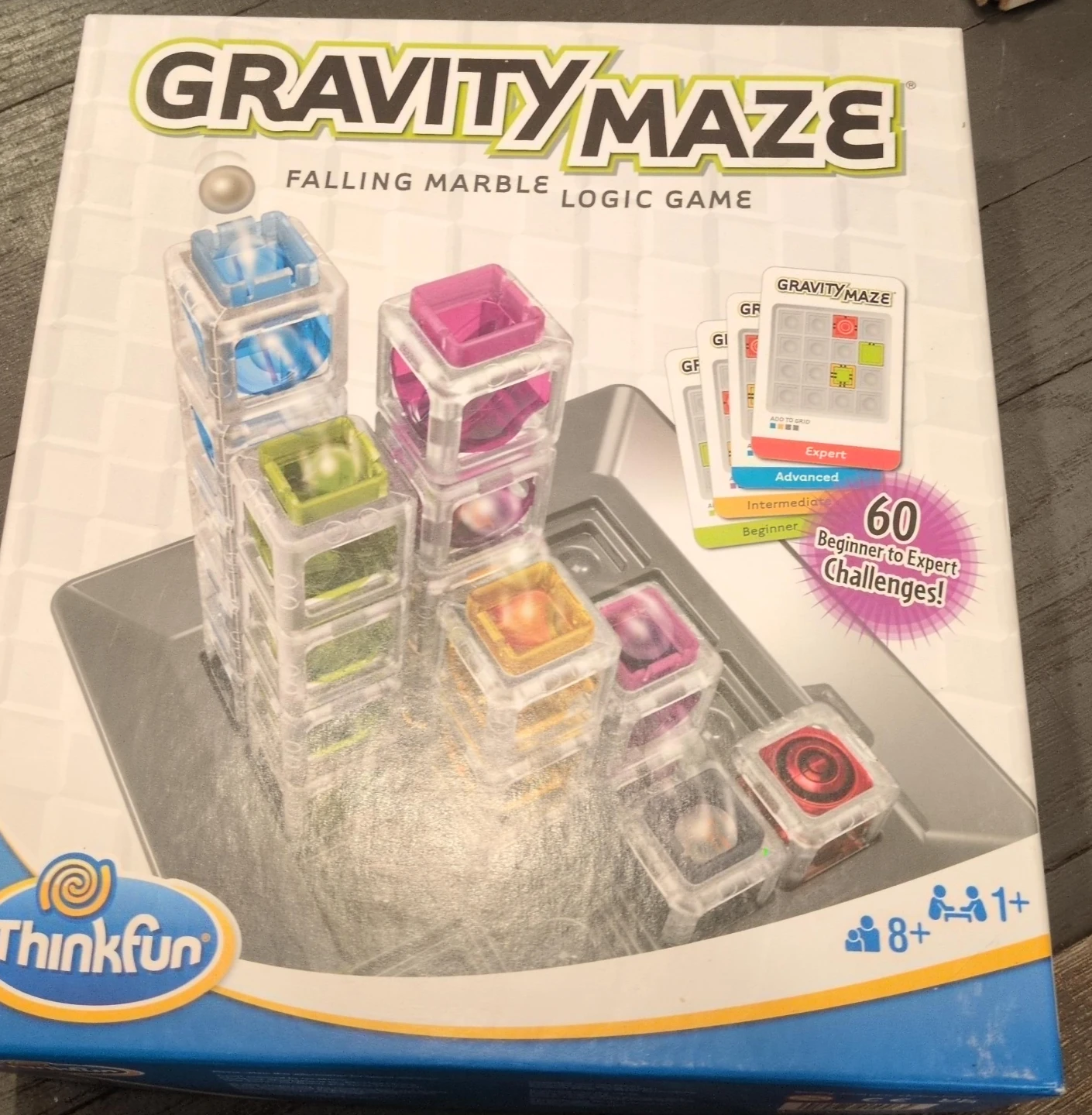 ThinkFun Gravity Maze Falling Marble Logic Game