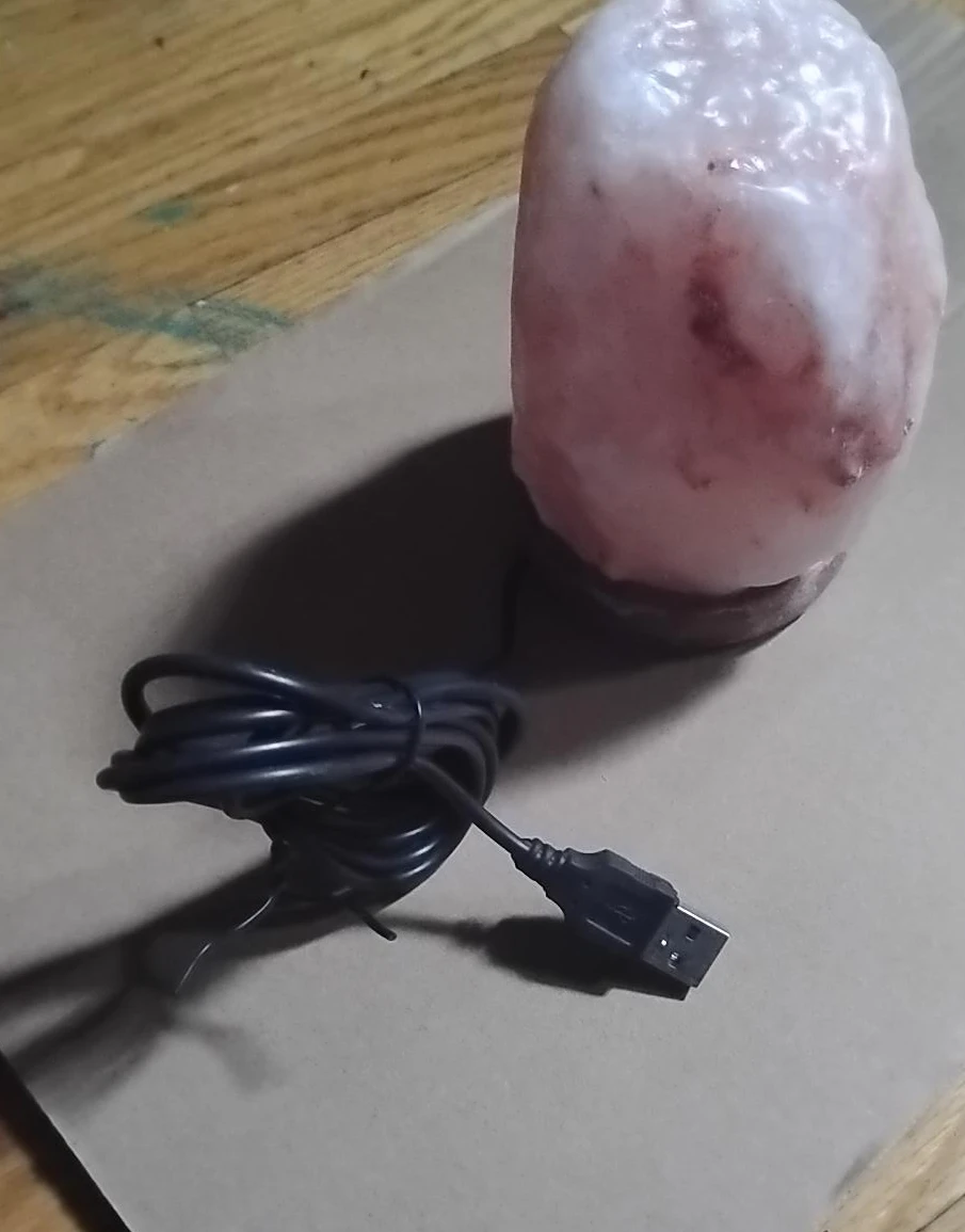 Himalayan Salt Lamp with USB Cord