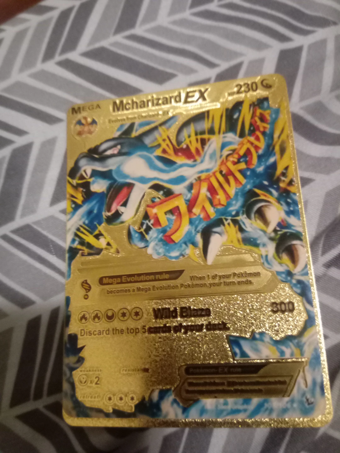 Mega Charizard EX Pokemon Card