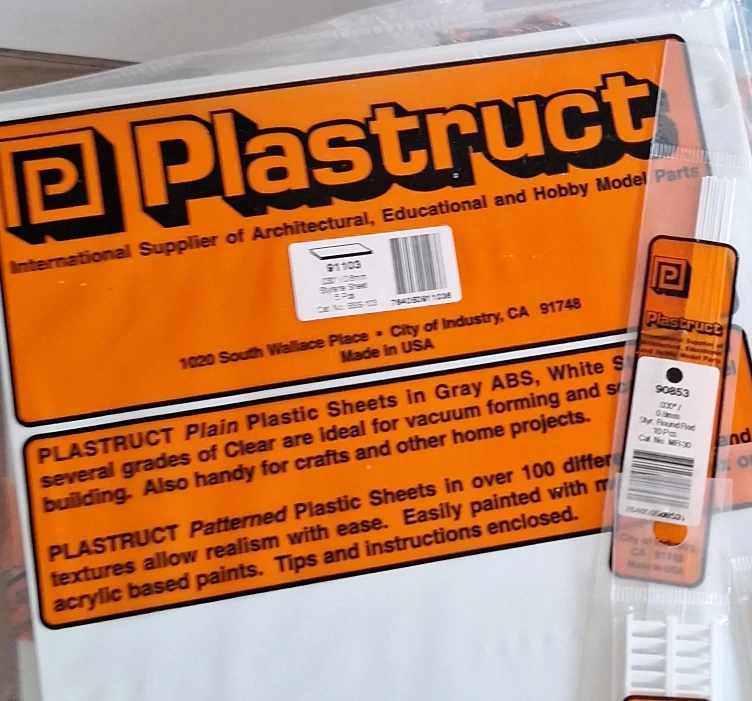 Plastruct Plastic Sheets