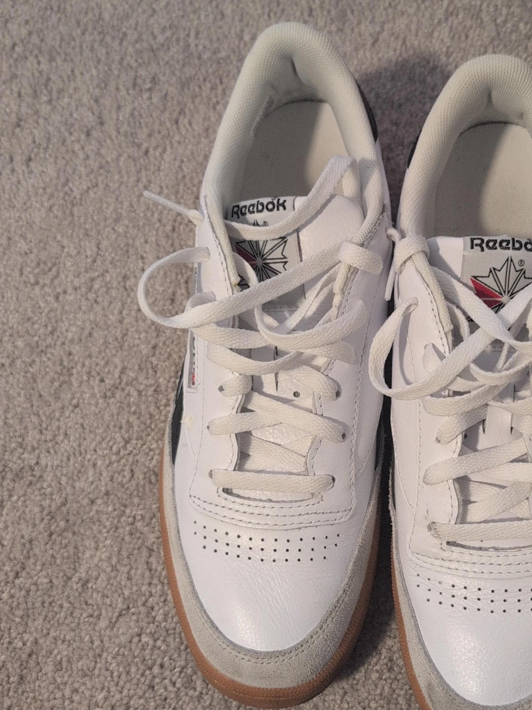 Reebok Club C 85 Sneakers - White/Gum Sole