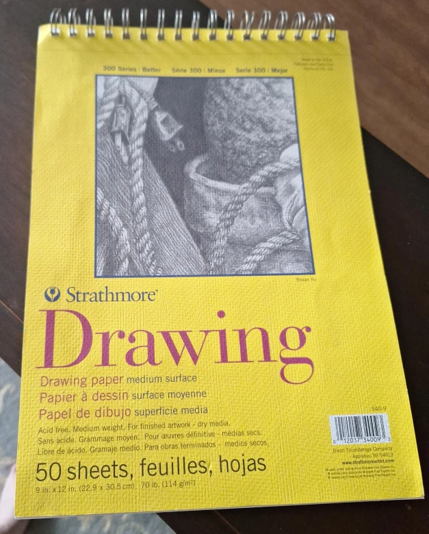 Strathmore Drawing Paper, 9" x 12", 50 Sheets