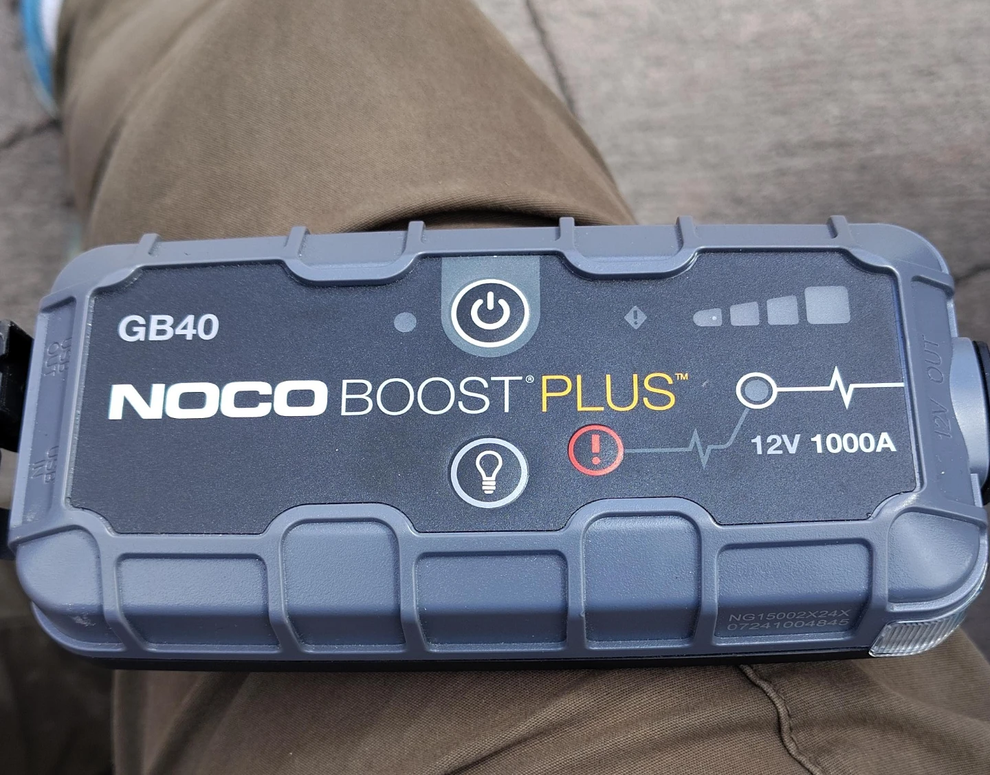 NOCO GB40 Boost Plus 12V 1000A Jump Starter