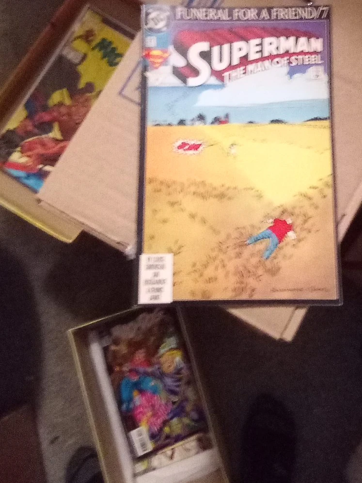 Superman The Man of Steel Comic Book
